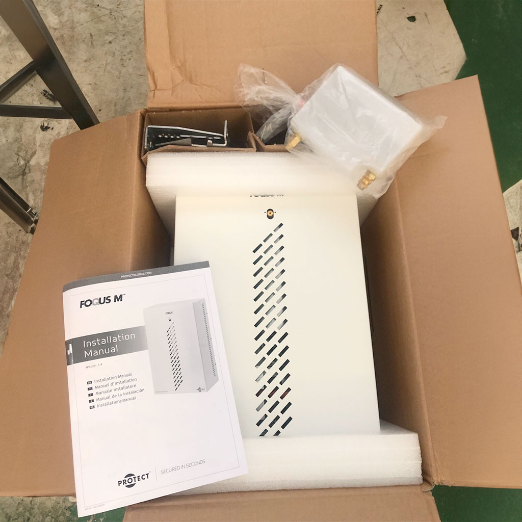 Foqus F niebla humo seguridad Box